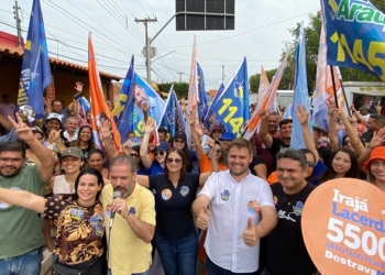 Prefeita de Barão de Melgaço declara apoio ao candidato a federal Irajá Lacerda