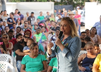 Em Nova Mutum, Marcia afirma que irá construir 50 mil casas populares em MT