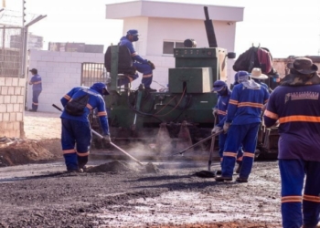Bairros da região Sul de Cuiabá são beneficiados com obras de pavimentação