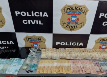 Homem é preso por tráfico com R$ 2,5 mil em espécie durante cumprimento de mandado