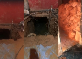 Suspeitos são detidos em flagrante escavando túnel na proximidades da PCE