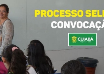 Prefeitura de Cuiabá convoca candidatos aprovados nos cargos de Professor e TDI