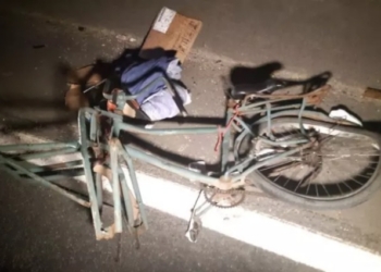 Ciclista morre após ser atropelado por caminhão na MT-140 próximo a loteamento