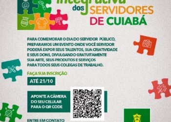 Servidores públicos irão expor talentos artísticos e produtos em feira integrativa