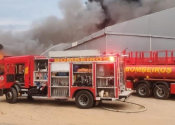Incêndio em empresa de fertilizantes em Sorriso é controlado na madrugada