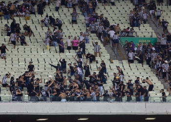 CBF divulga súmula após pancadaria e invasão de campo em jogo entre Ceará e Cuiabá
