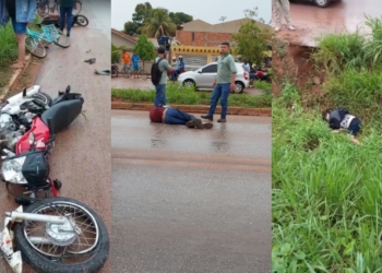 Motociclista morre após furar sinal vermelho e ser atinginda por outra moto; veja vídeos