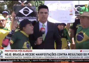 Ex-apresentador de Cuiabá é hostilizado por bolsonaristas em Brasília