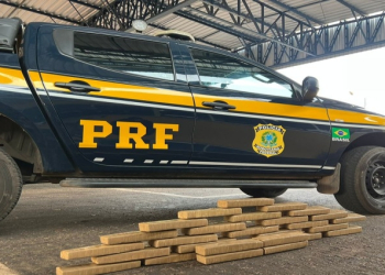 Passageiro é preso pela PRF com 28 tabletes de maconha na BR-070