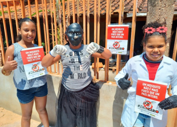 Crianças e adolescentes de bairros aprendem a como combater à dengue