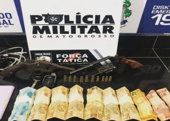 Trio é preso em flagrante durante sequestro de homem em Barra do Garças