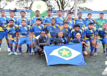 Seleção masculina de Mato Grosso marca 3 a 0 contra Santa Catarina