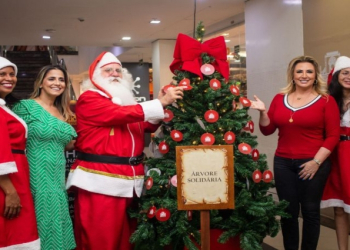 Projeto Árvore Solidária estimula a solidariedade de clientes de shopping