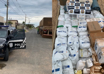 Operação cumpre 11 mandados contra quadrilha que furtou mais de 2 toneladas de defensivos