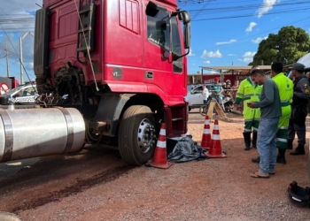 Motociclista morre esmagada por carreta na Rodovia dos Imigrantes
