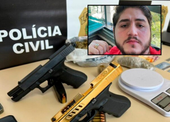 Homem acusado de matar empresário em posto por causa de farol alto é preso em SC