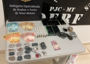 Trio é detido por comercializar drogas próximo a escolas municipais em Mato Grosso