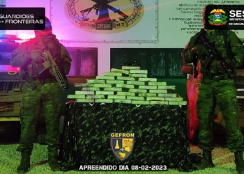 Adolescente morre baleado em confronto com Gefron durante apreensão de 40 kg de cocaína