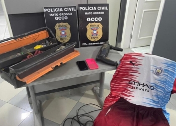 Comparsa em tentativa de furto a agência bancária de VG é preso pela Polícia Civil