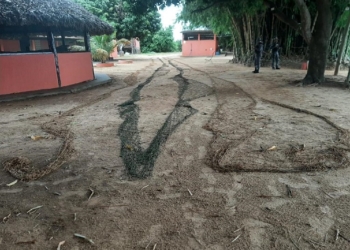 Sema apreende 300 metros de rede usada para pesca ilegal na região do Parque Estadual do Araguaia