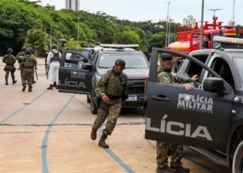 Bope faz simulação de ação contra terroristas em curso na Arena Pantanal