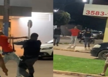 Homem é morto a tiros por PM após confusão durante abordagem; vídeos