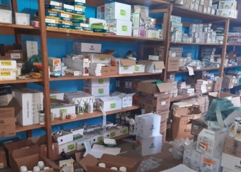 Técnicos do Indea apreendem agrotóxicos armazenados de forma irregular