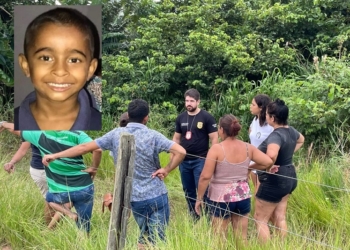 Polícia localiza na mata corpo de criança assassinada pelo ex-padrasto
