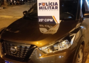 Polícia Militar recupera veículo roubado e prende suspeito por recepção, em Várzea Grande