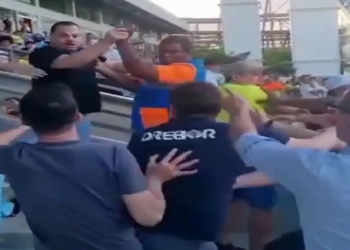 Vice-presidente do Cuiabá se envolve em confusão com torcedor na arquibancada da Arena