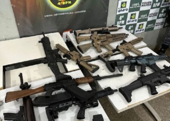 PM prende três homens em VG e localiza arsenal de armas que seria utilizado pelo crime organizado