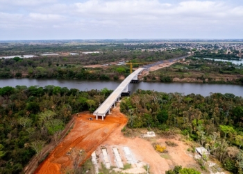 Nova ponte construída pelo Estado sobre o Rio Cuiabá vai desafogar trânsito na região do Coxipó
