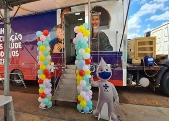 Unidade móvel da SES-MT percorreu 11 municípios e possibilitou aplicação de 7,7 mil vacinas