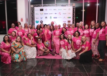 Madrinha da MT Mamma, primeira-dama do Estado participa do encerramento da programação do Outubro Rosa