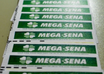 Ninguém acerta as seis dezenas da Mega e prêmio vai para R$ 40 milhões