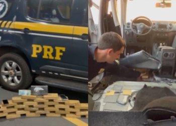 Motorista é preso com 33 kg de drogas durante fiscalização na BR-364