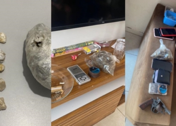 Operação Parabellum prende quatro pessoas com drogas, armas e dinheiro
