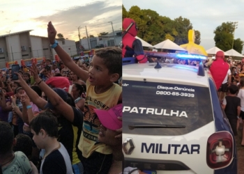 Polícia Militar promove evento para celebrar Dia das Crianças em Cuiabá