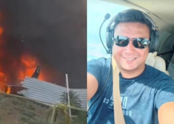 Bombeiros identificam vítimas de acidente aéreo no hangar da Bom Futuro; dois sobreviveram