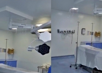 Temporal causa estragos e alagamentos no Hospital Estadual Santa Casa; veja vídeo