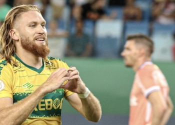 Vivendo grande fase com a camisa do Cuiabá, Pitta comemora permanência; “estou muito feliz”
