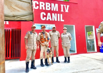 Corpo de Bombeiros de MT inaugura canil e homenageia cão que morreu durante operação