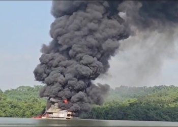 Operação da PF combate extração ilegal de ouro no Rio Teles Pires