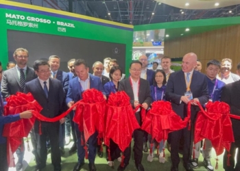Estande de Mato Grosso é inaugurado na maior feira de importação da China