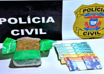 Traficante é preso com droga que seria comercializada em Santo Antônio do Fontoura