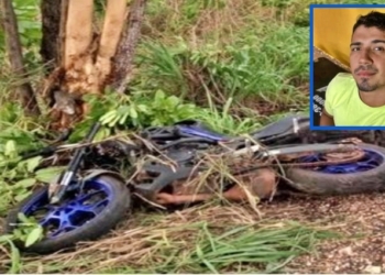 Jovem de 21 anos morre ao colidir moto com árvore na BR-070
