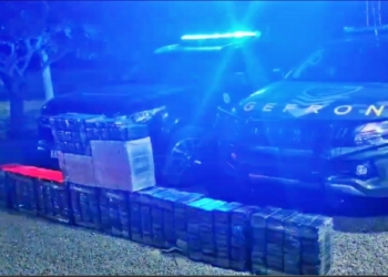 Operação conjunta apreende 443 tabletes de drogas nas margens do Rio Guaporé; veja vídeos