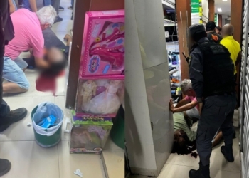 Laudo aponta que vítimas de duplo homicídio no Shopping Popular foram atingidas pelas costas
