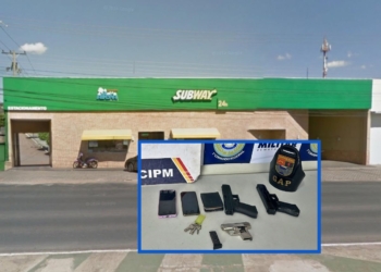 Tentativa de assalto com reféns no Subway da Avenida do CPA termina com três prisões