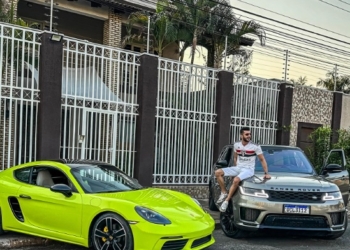 Digital influencer Rafic Yassin é detido ao ser flagrado dirigindo Porsche sem placa na Miguel Sutil